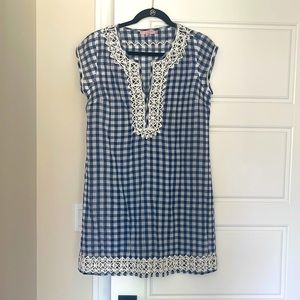 Calypso St. Barth gingham swim cover up